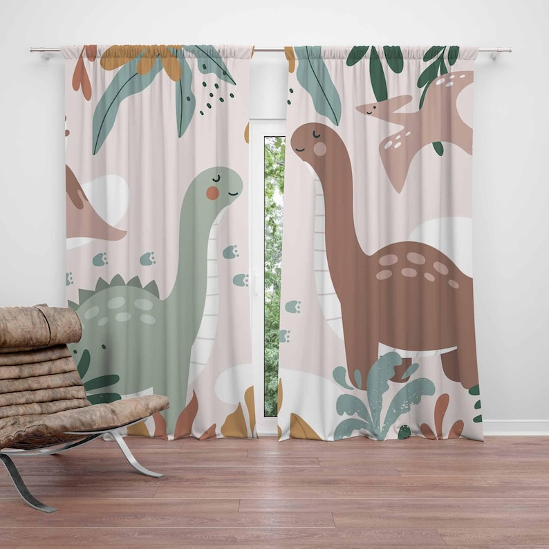Baby Nursery Office - Dinosaur Nursery Curtains Dino Kids Bedroom