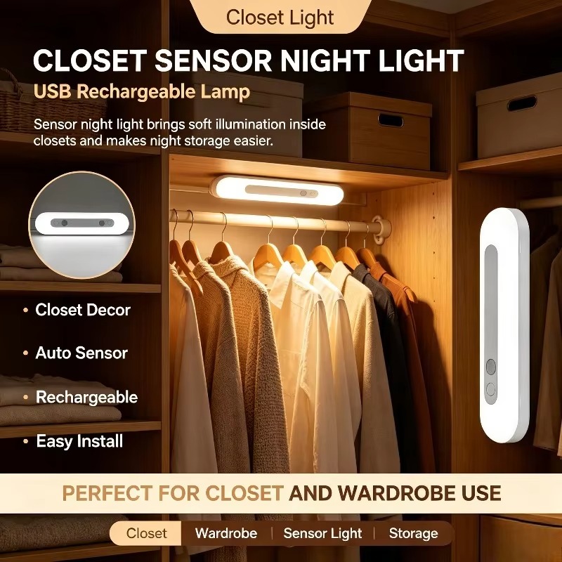 Intelligent Sensor Night Light - Baby Nursery Table Lamp 评论和价格