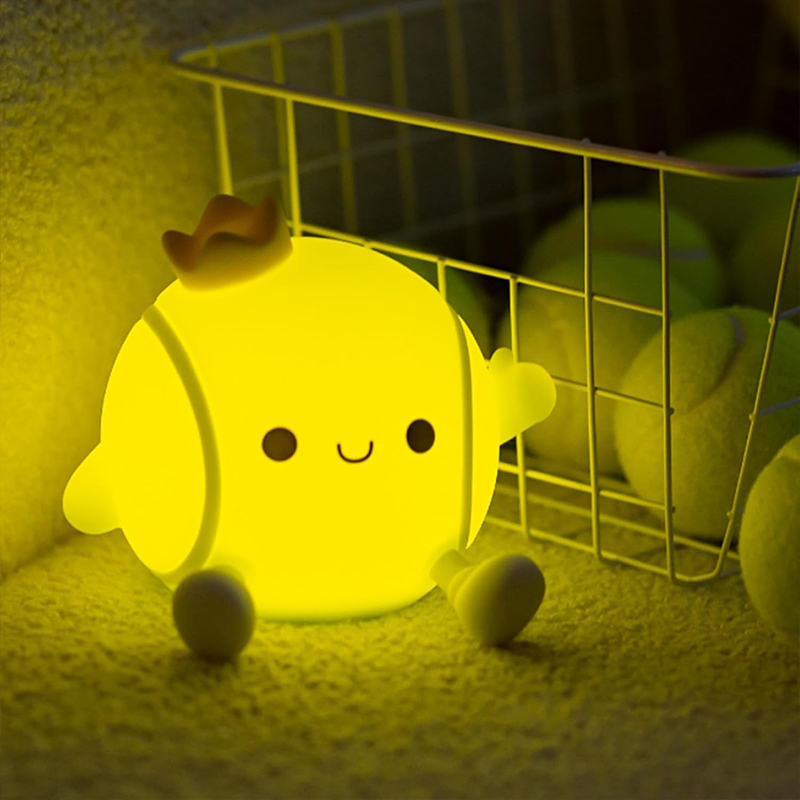 Cute Tennis Night Light Silico - Baby Nursery Table Lamp 评论和价格