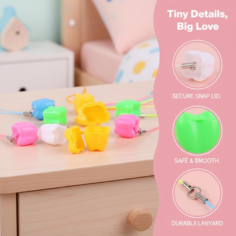 50Pcs Baby Tooth Box Tooth Sha - Baby Keepsake Box 评论和价格
