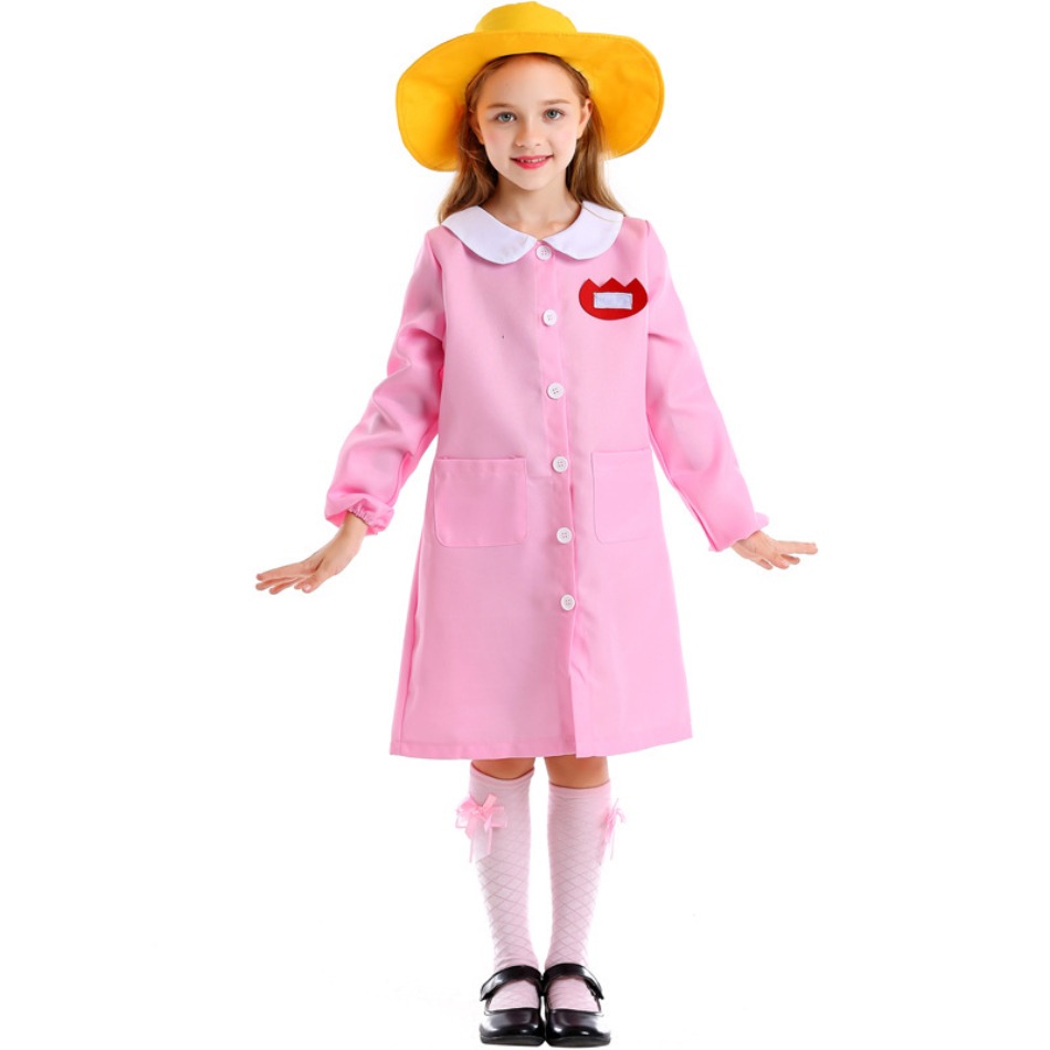 Girls Halloween Nurse Pink Cos - Baby Nursery Nurse 评论和价格