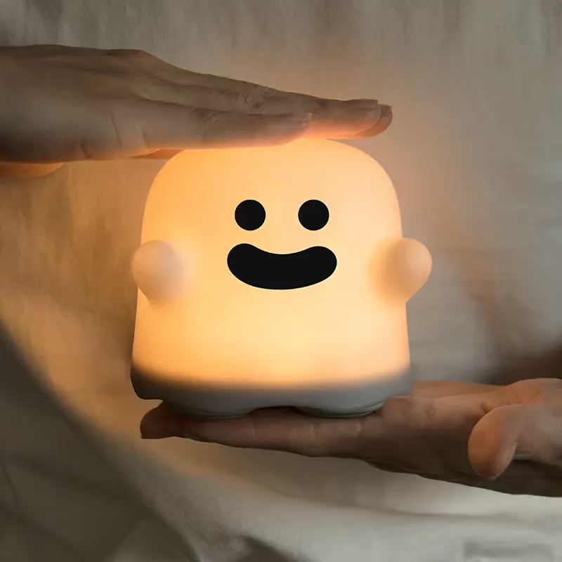 Creative Cute Ghost Night Ligh - Baby Nursery Table Lamp 评论和价格