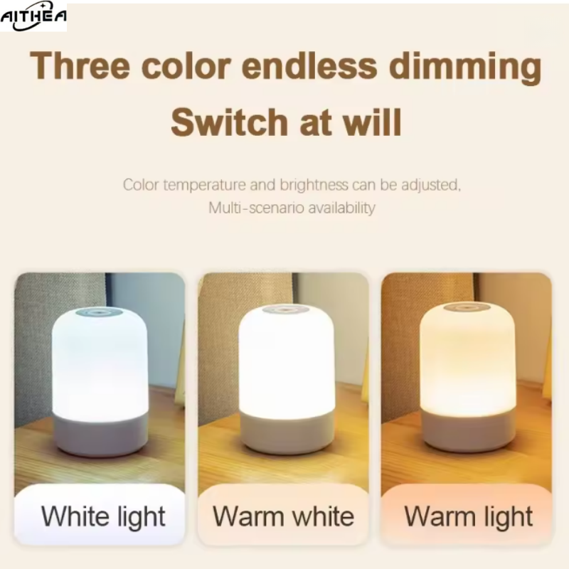 AITHEA 3 Color Led Night Light - Baby Nursery Table Lamp 评论和价格