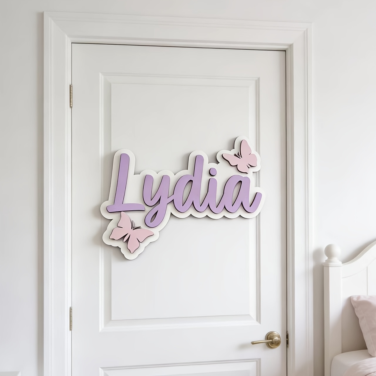 Personalized Blue & Pink Butte - Baby Nursery In 评论和价格