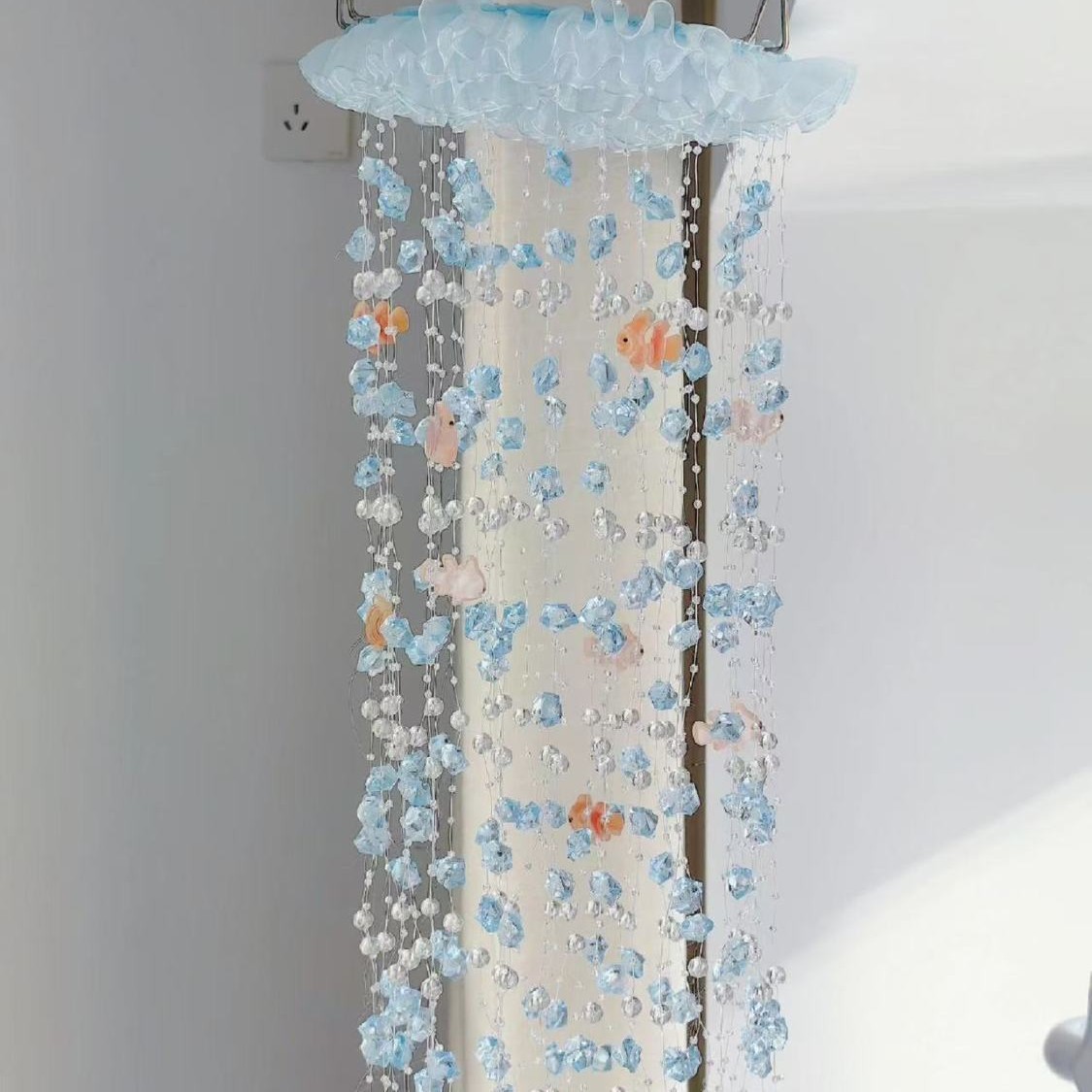 Air Koi Courtyard Hanging Wind - Baby Nursery Decor Girl 评论和价格