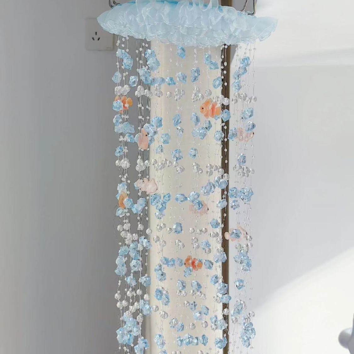 Air Koi Courtyard Hanging Wind - Baby Nursery Decor Girl 评论和价格