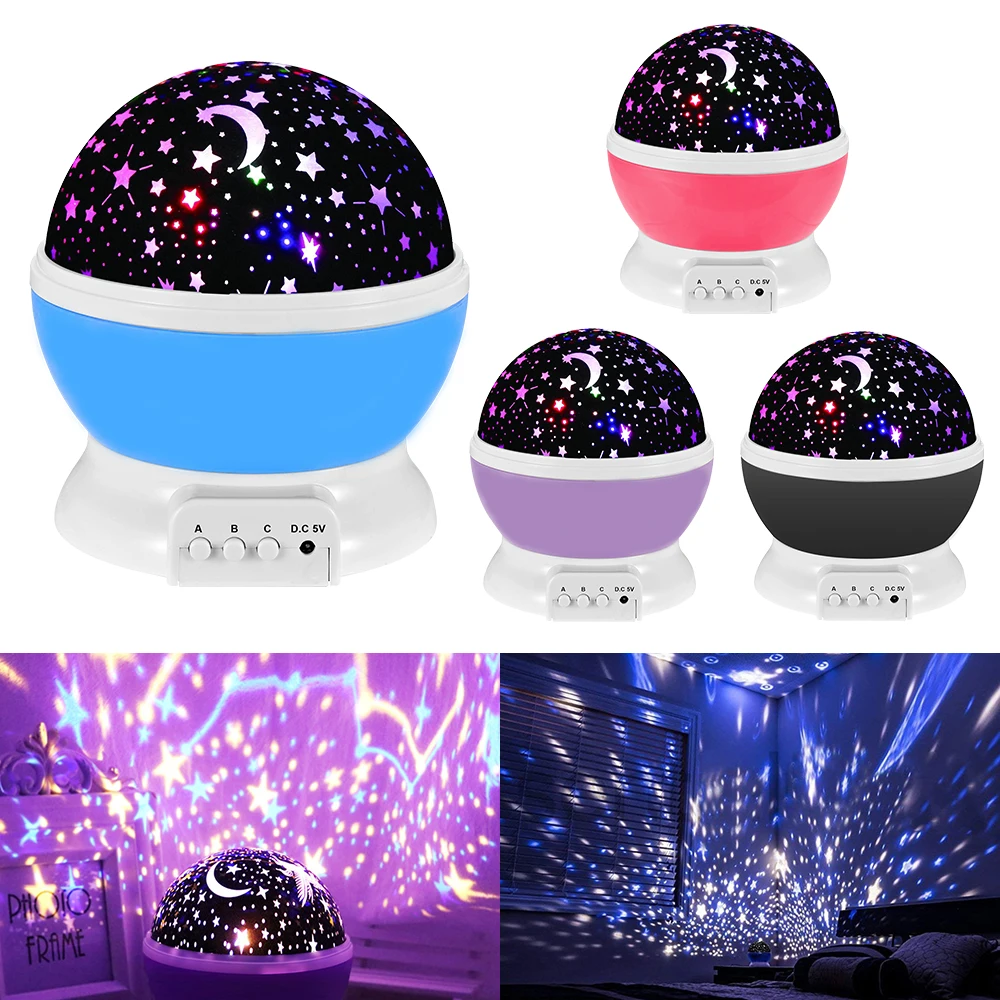Night Lamp Projector Starry Sk - Baby Nursery Table Lamp 评论和价格