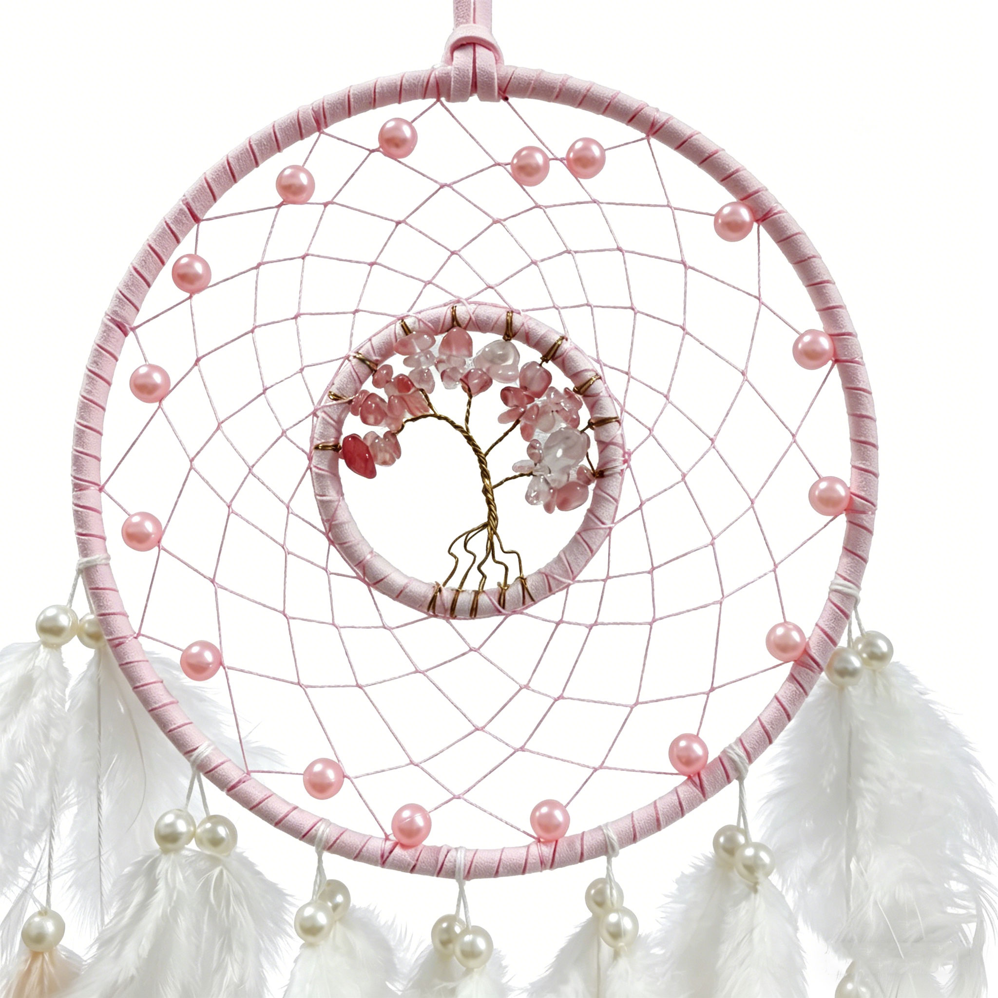 Bohemian 2Pcs Dreamcatcher Wal - Baby Nursery Decor Girl 评论和价格