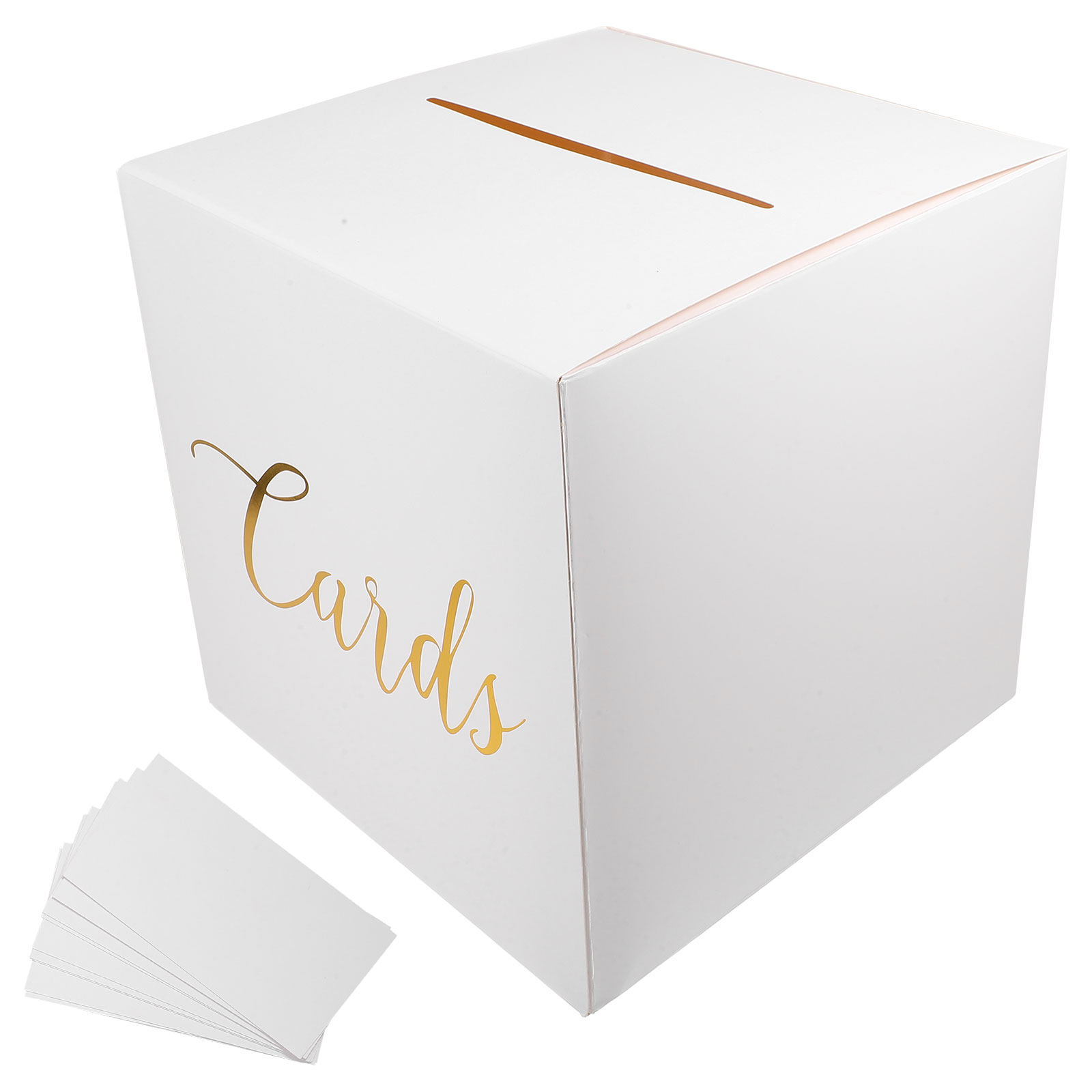 1Set Wedding Card Box Sturdy P - Baby Keepsake Box 评论和价格