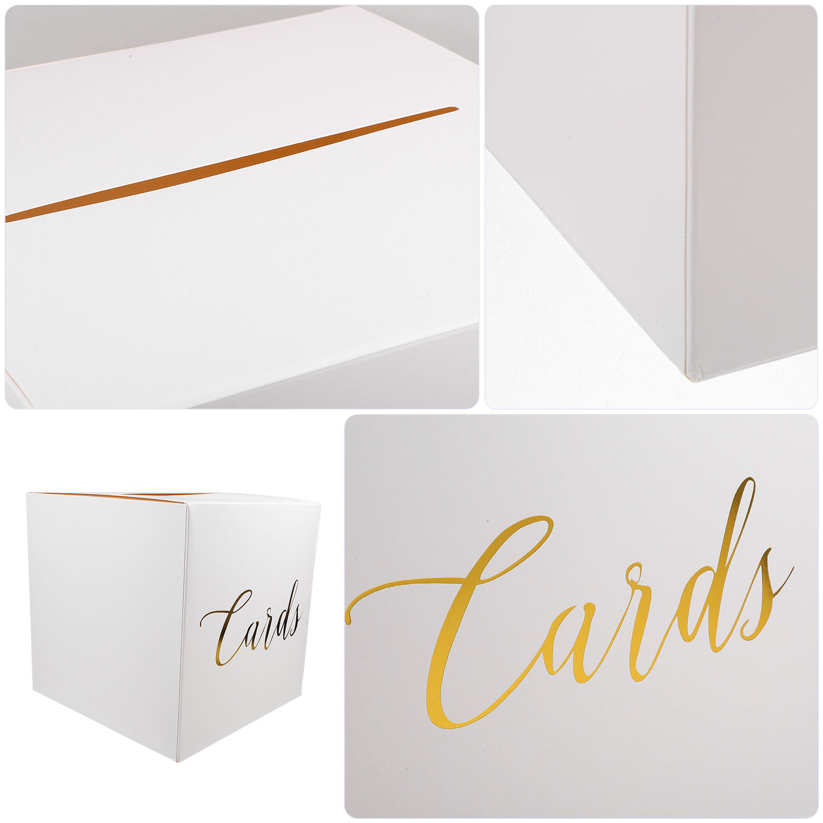 1Set Wedding Card Box Sturdy P - Baby Keepsake Box 评论和价格