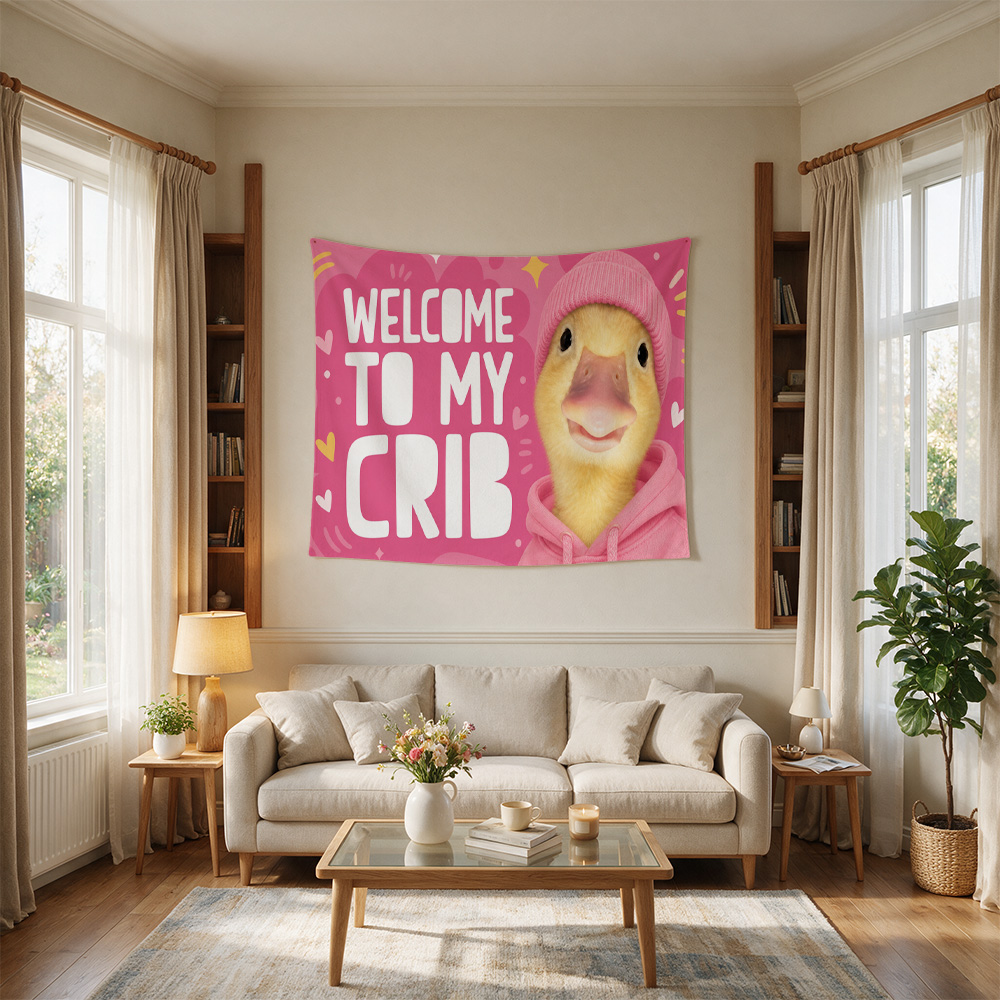 Cute Yellow Duck Nursery Wall  - Baby Nursery Hanging Decor 评论和价格