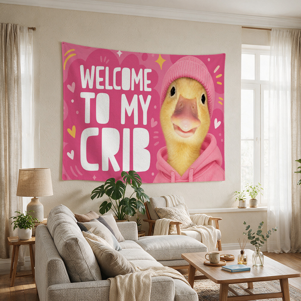 Cute Yellow Duck Nursery Wall  - Baby Nursery Hanging Decor 评论和价格