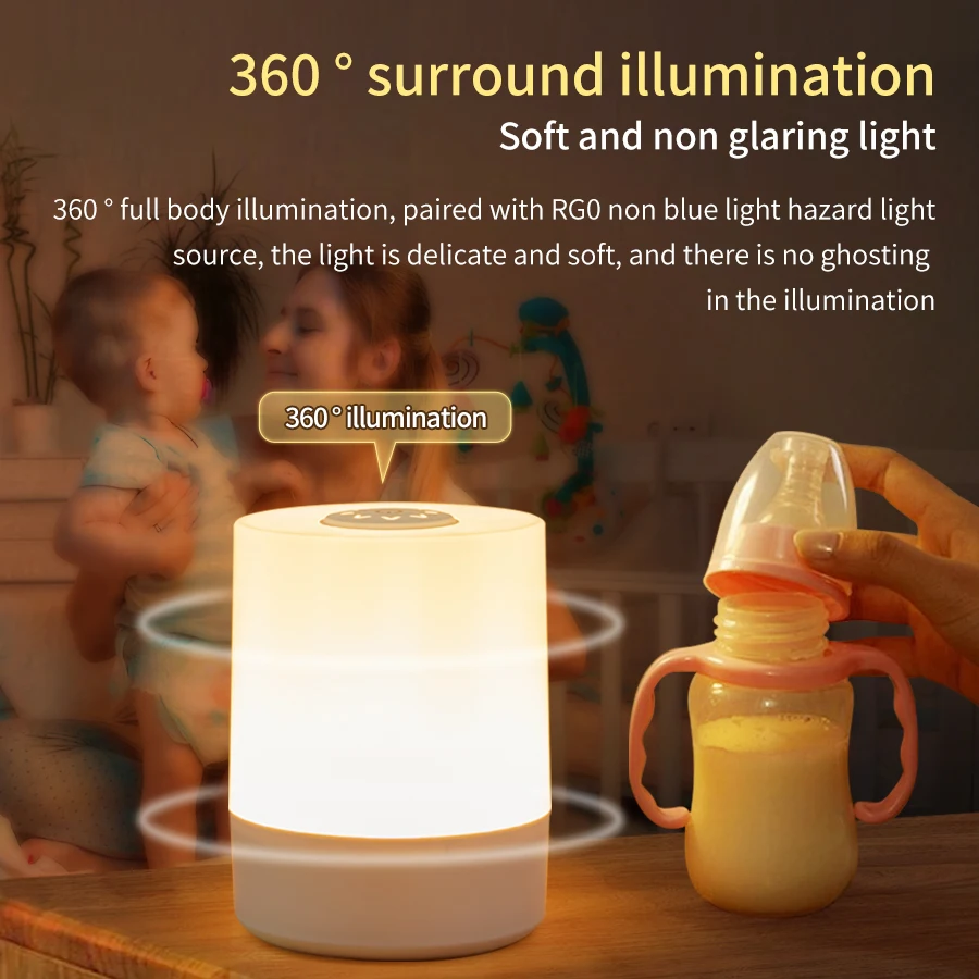 Rechargeable Led Night Light w - Baby Nursery Table Lamp 评论和价格