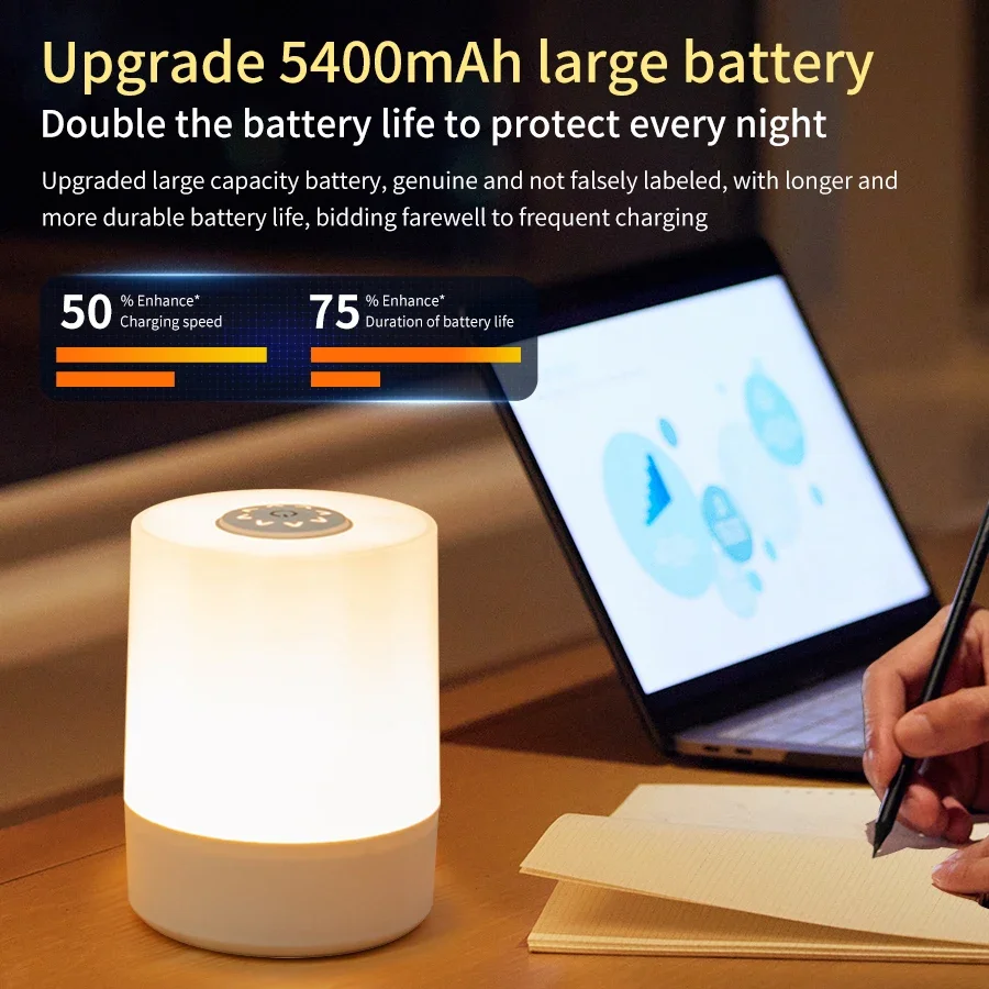 Rechargeable Led Night Light w - Baby Nursery Table Lamp 评论和价格