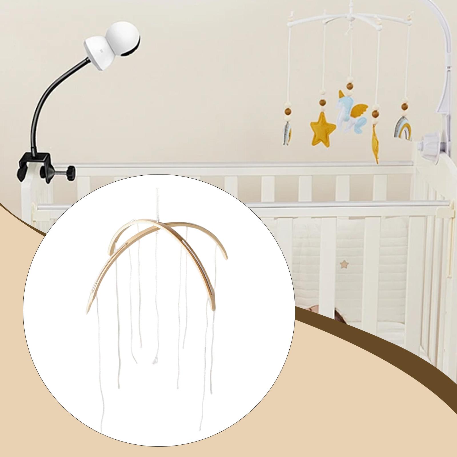Baby Mobile Wood Frame for Bed - Baby Nursery Nurse 评论和价格