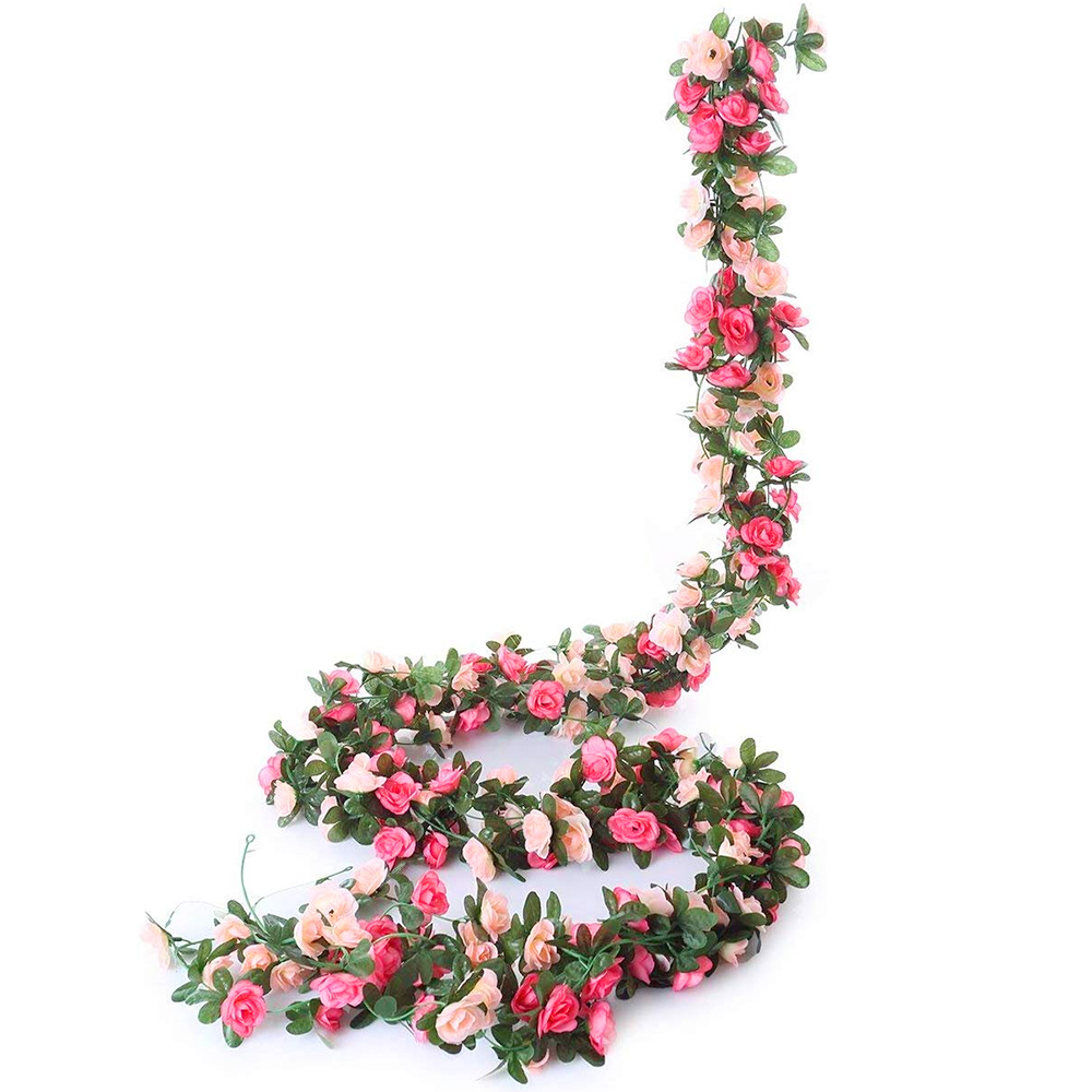 8.2ft Artificial Rose Garland  - Baby Nursery Decor Girl 评论和价格