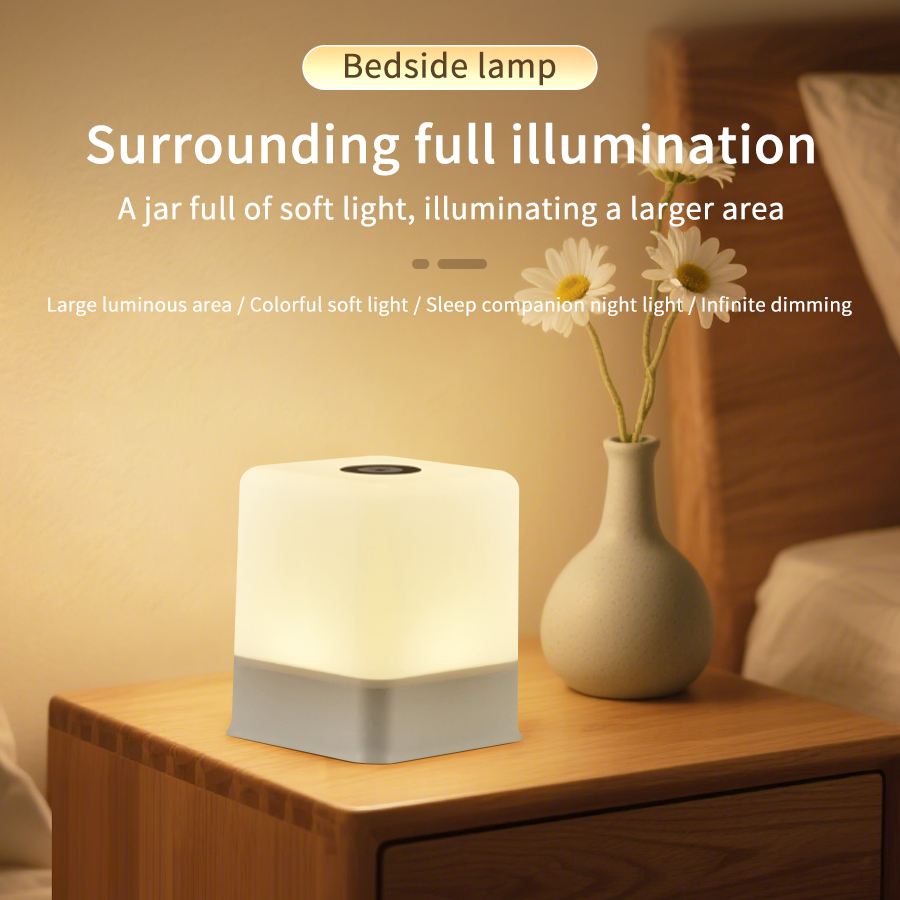 LED Touch Night Light Recharge - Baby Nursery Table Lamp 评论和价格