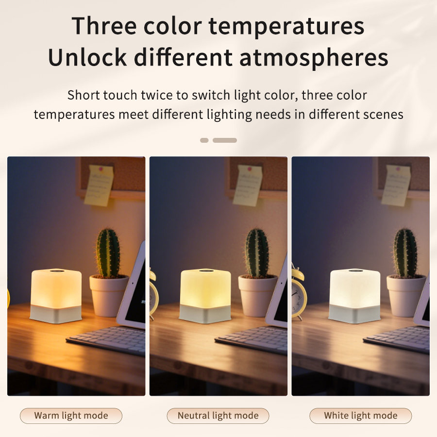 LED Touch Night Light Recharge - Baby Nursery Table Lamp 评论和价格