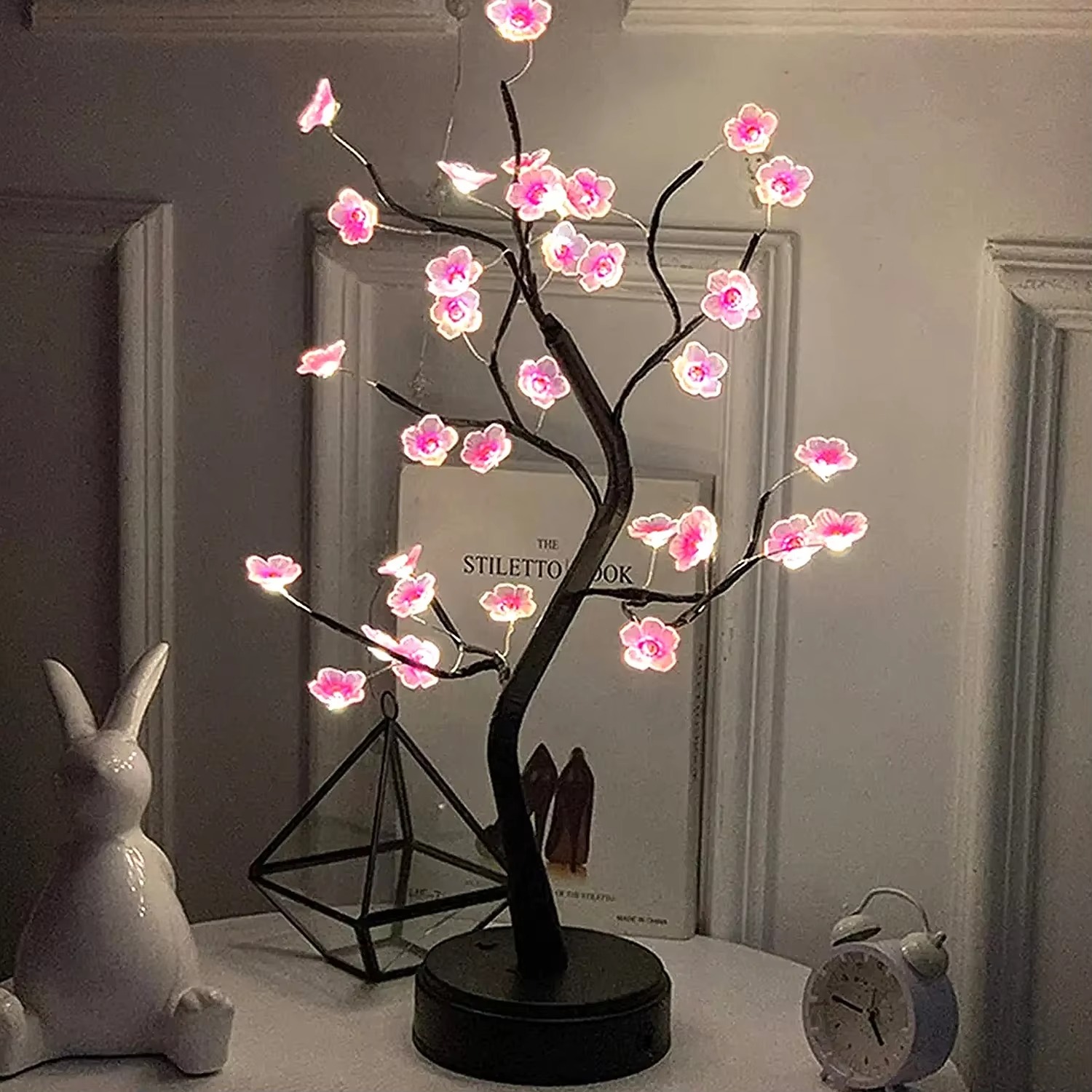 Fairy Light Tree Lamp 36 LED B - Baby Nursery Table Lamp 评论和价格