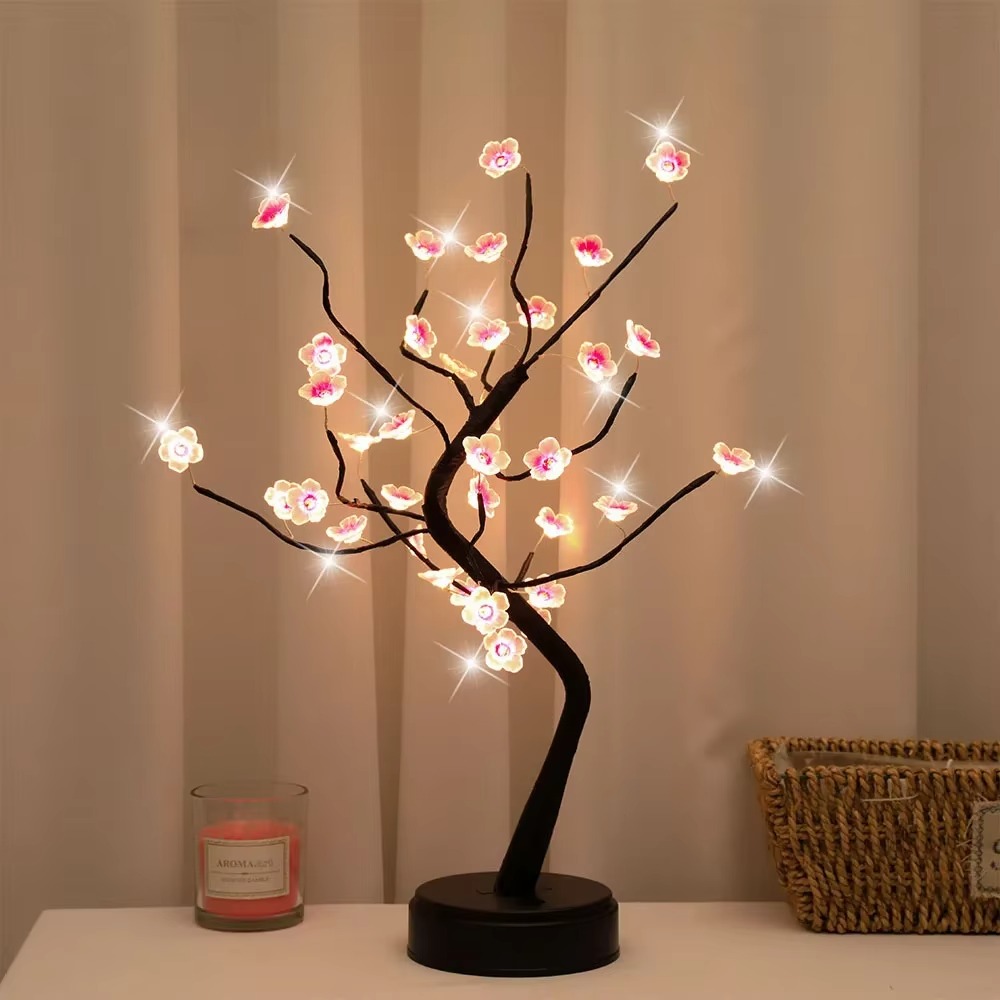 Fairy Light Tree Lamp 36 LED B - Baby Nursery Table Lamp 评论和价格