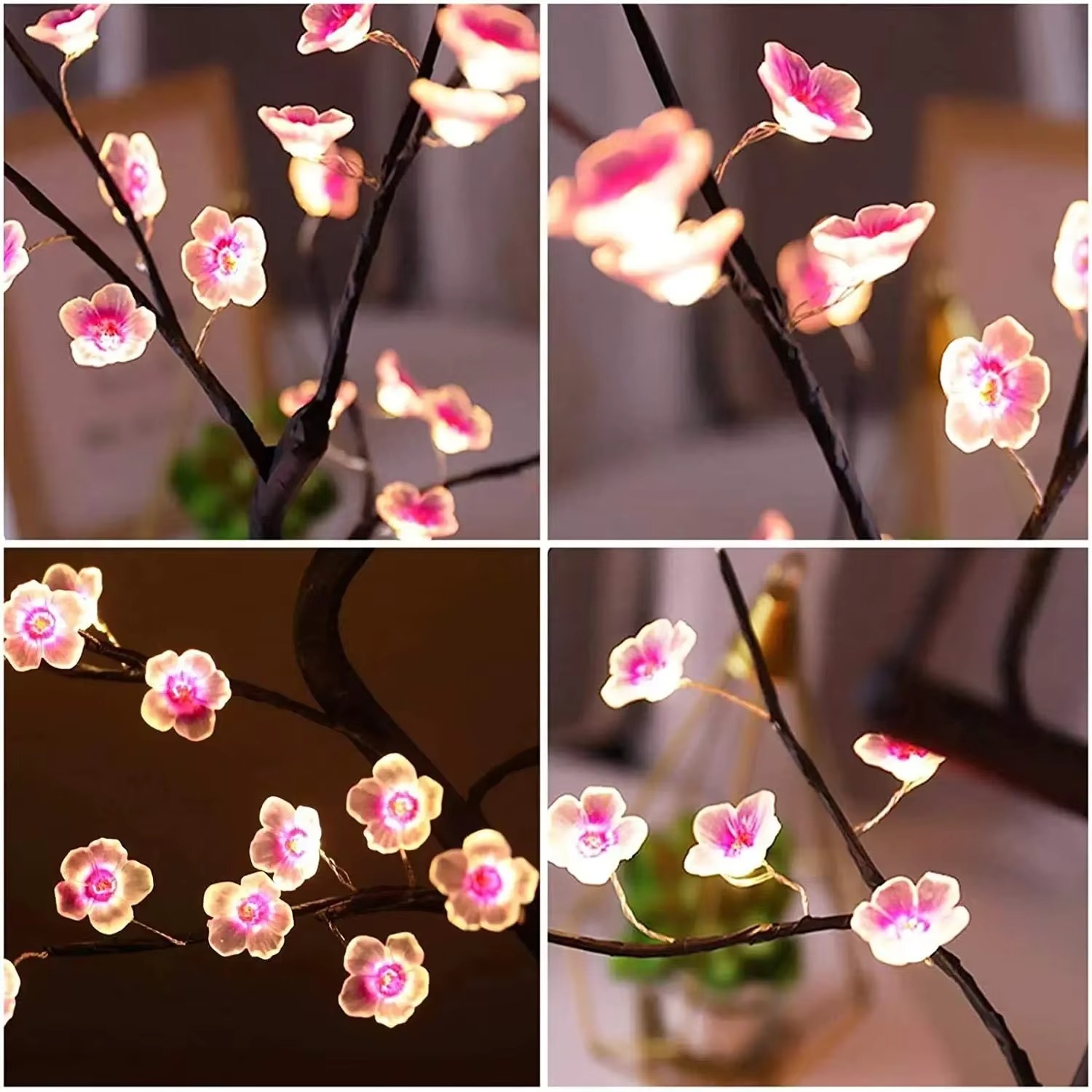 Fairy Light Tree Lamp 36 LED B - Baby Nursery Table Lamp 评论和价格