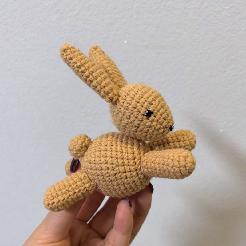 1Pcs Adorable Crochet Rabbit D - Baby Nursery Hanging Decor 评论和价格