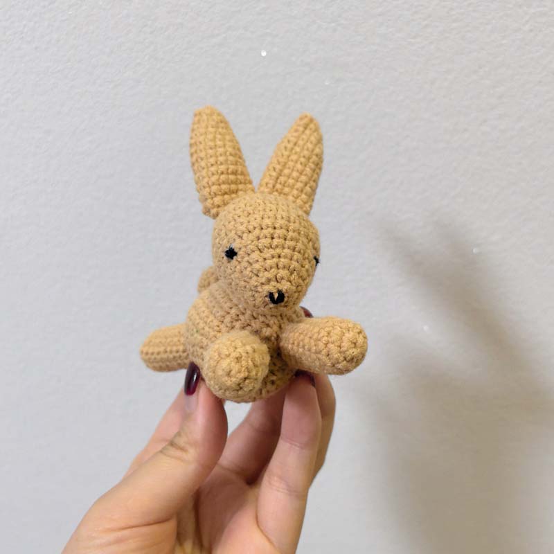 1Pcs Adorable Crochet Rabbit D - Baby Nursery Hanging Decor 评论和价格
