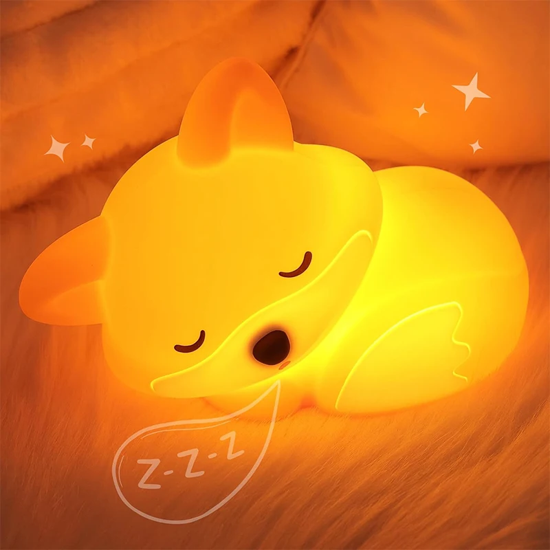1Pack Fox Animal Night Light S - Baby Nursery Table Lamp 评论和价格